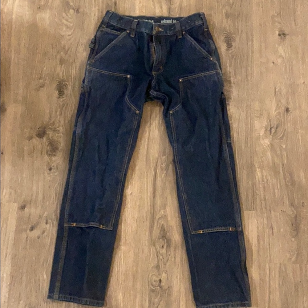 Carhartt rugged flex straight logger jeans 30x30